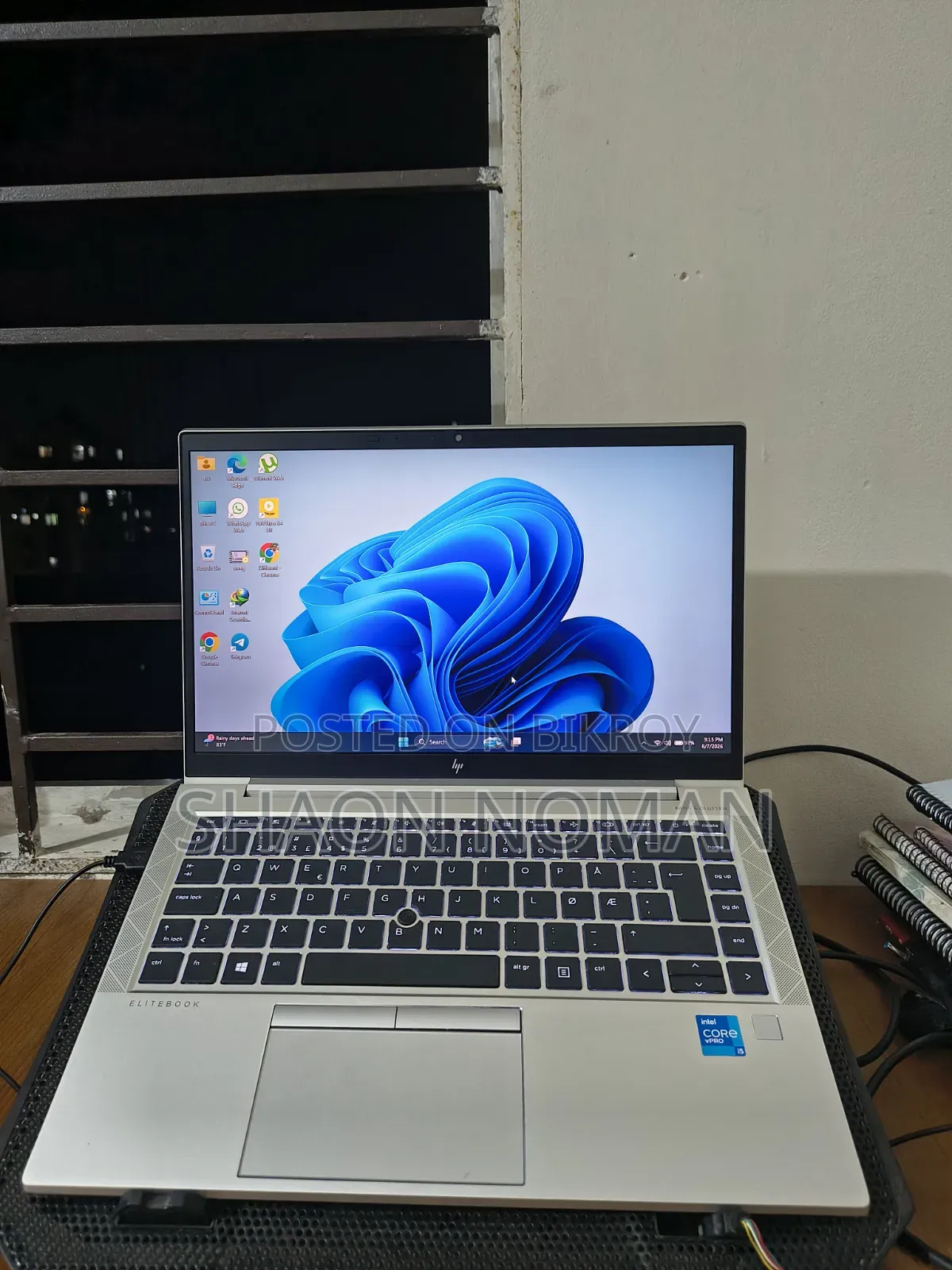 Laptop HP EliteBook 840 G8 8GB Intel Core i5 SSD 256GB