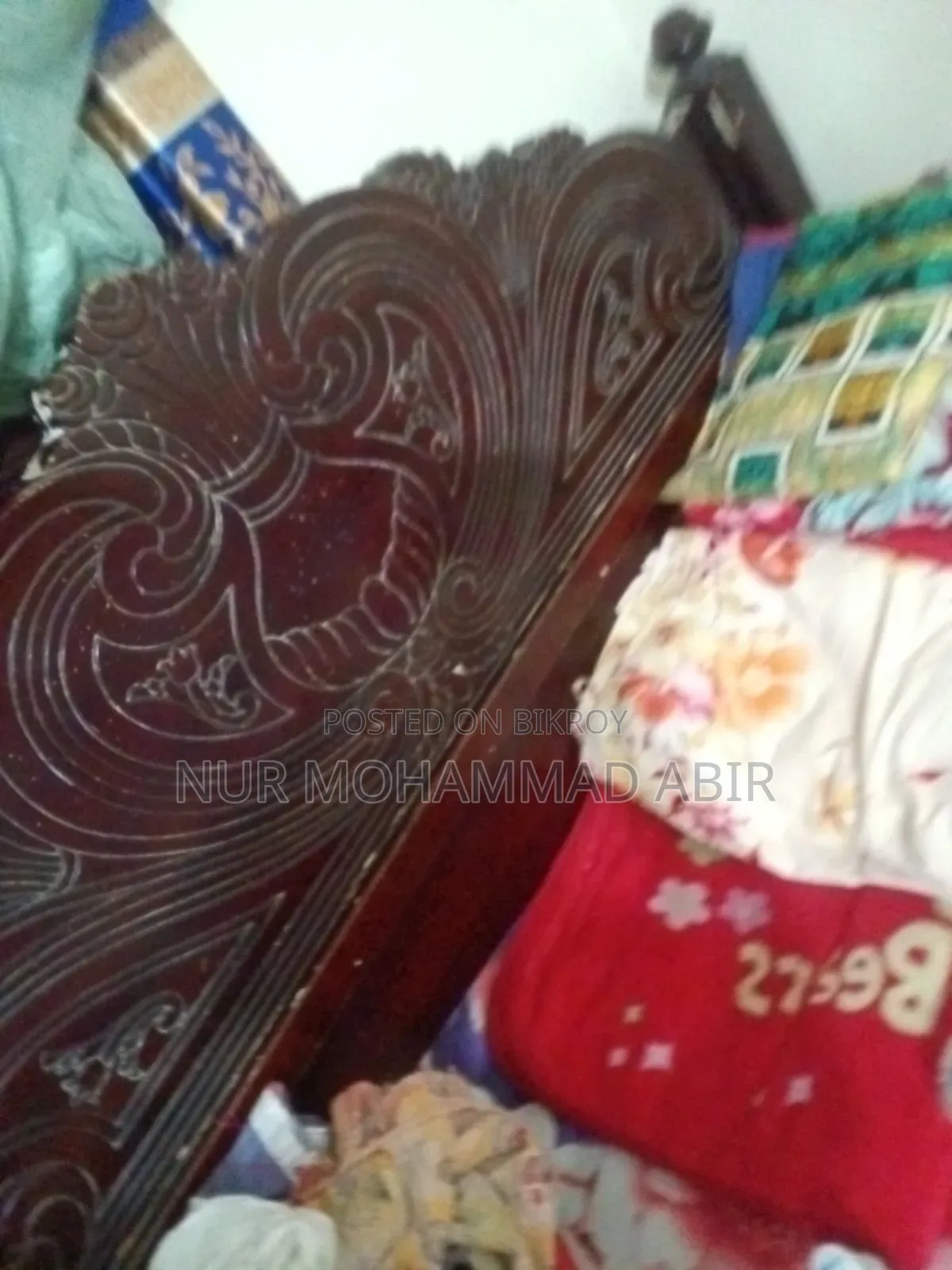 Old Wooden Bed for Sale