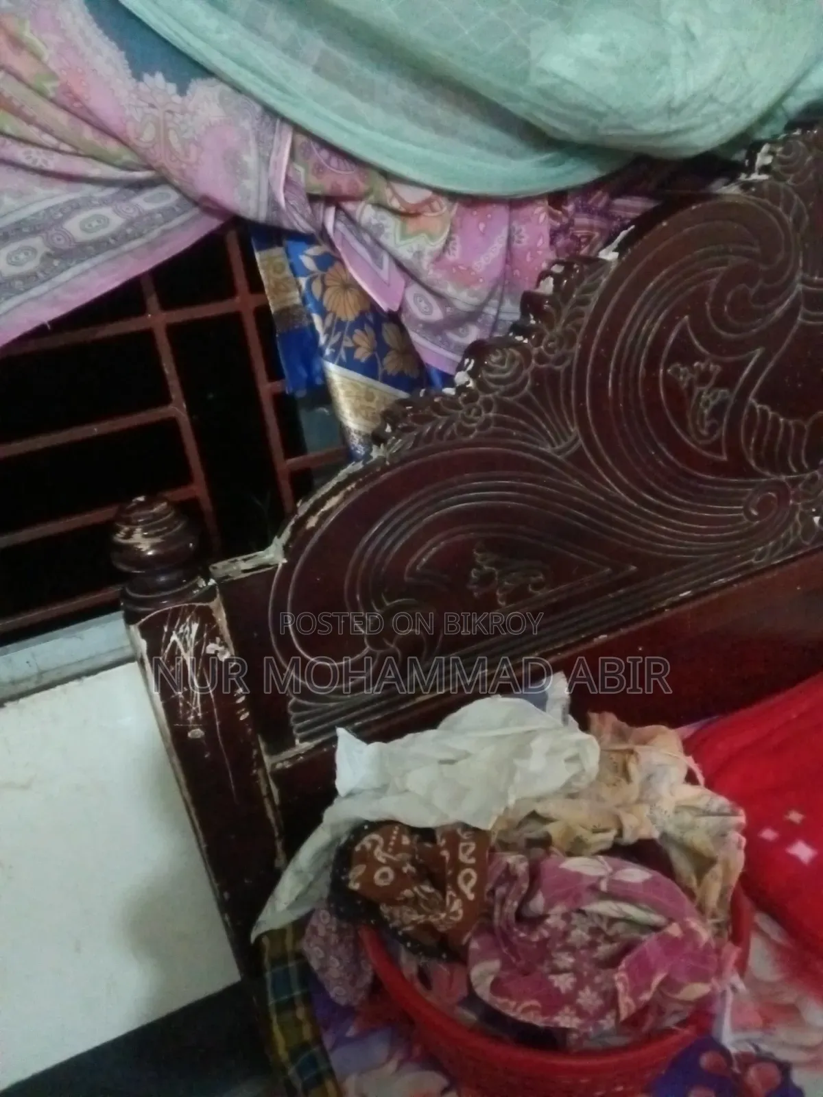 Old Wooden Bed for Sale