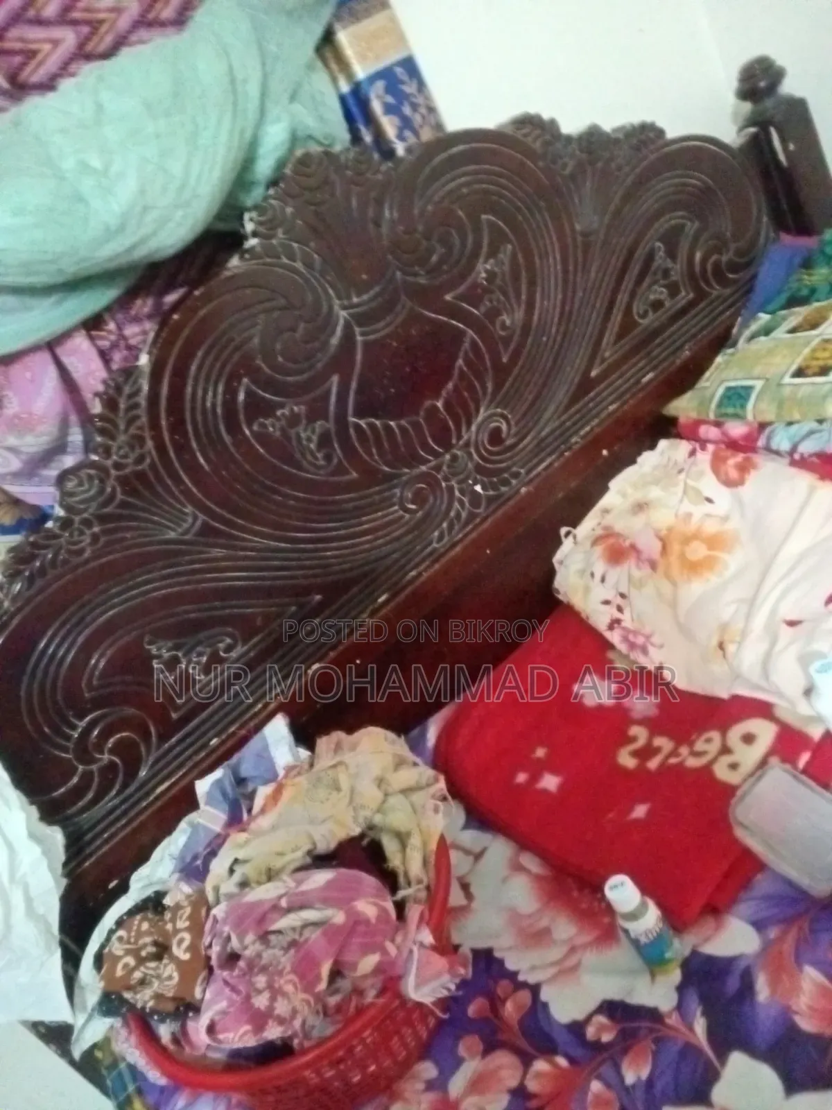 Old Wooden Bed for Sale