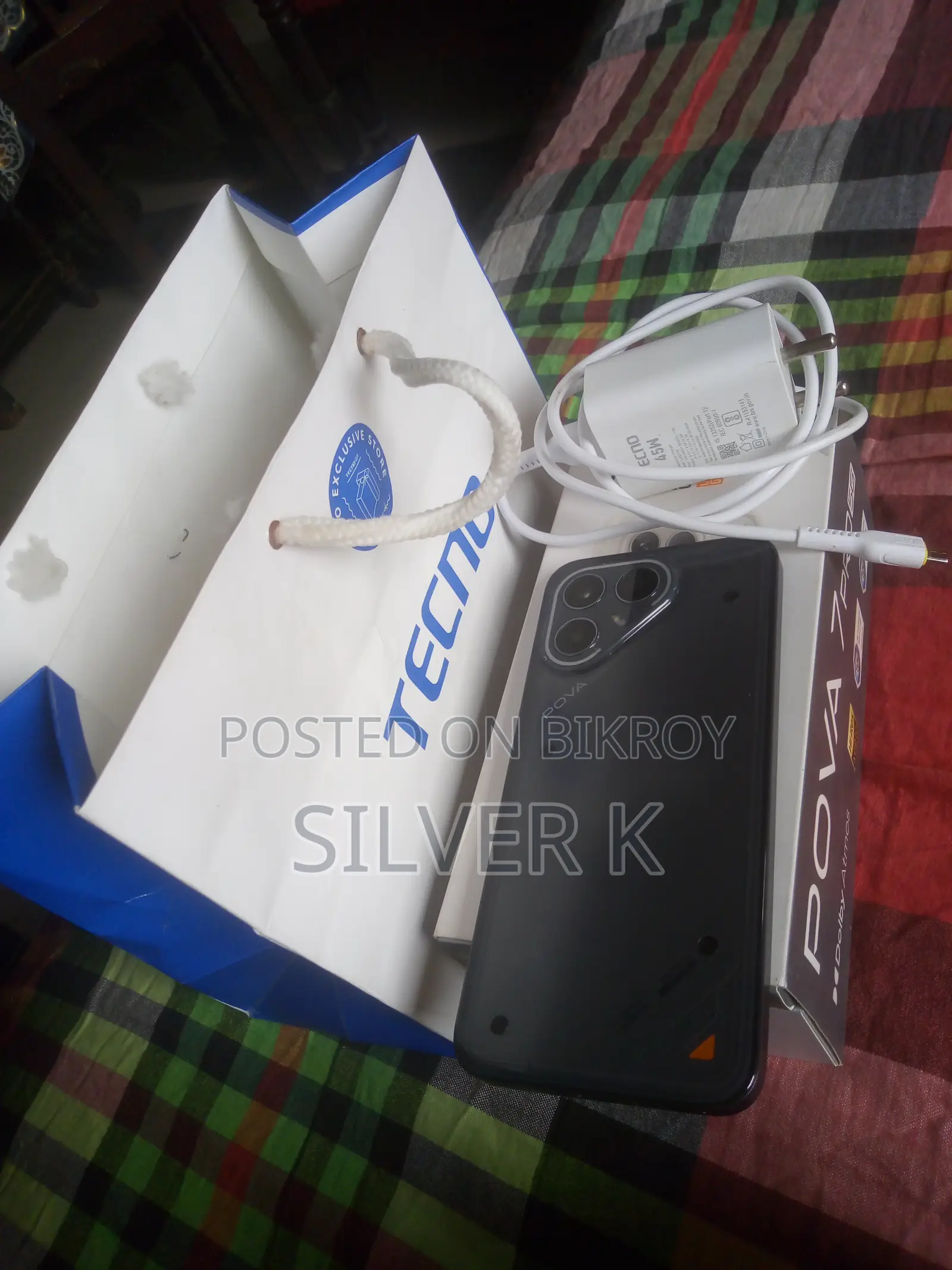 Tecno Pova 7 5G 256 GB Gray