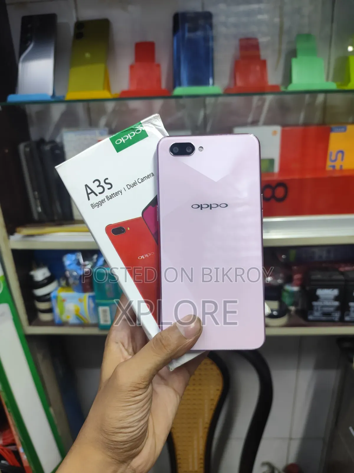 Oppo A3s 64 GB Pink