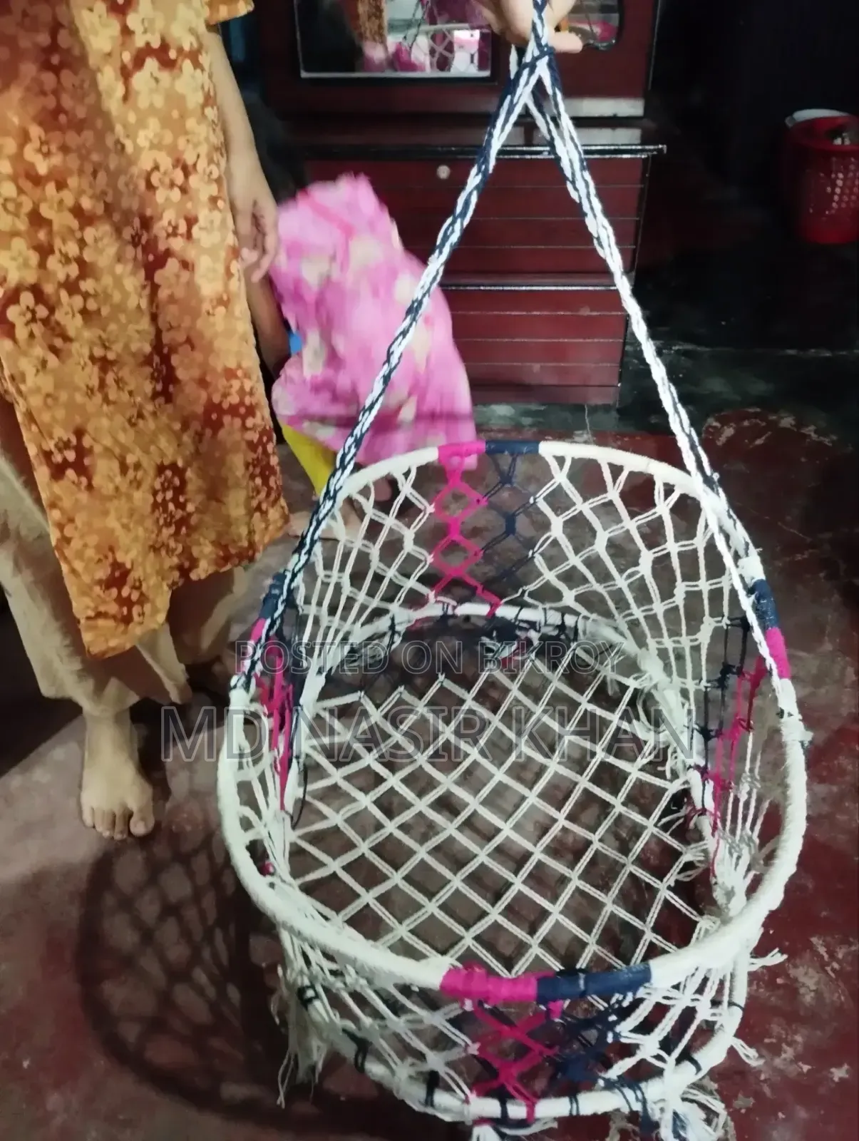 Children's Cradle and Baby Bouncer