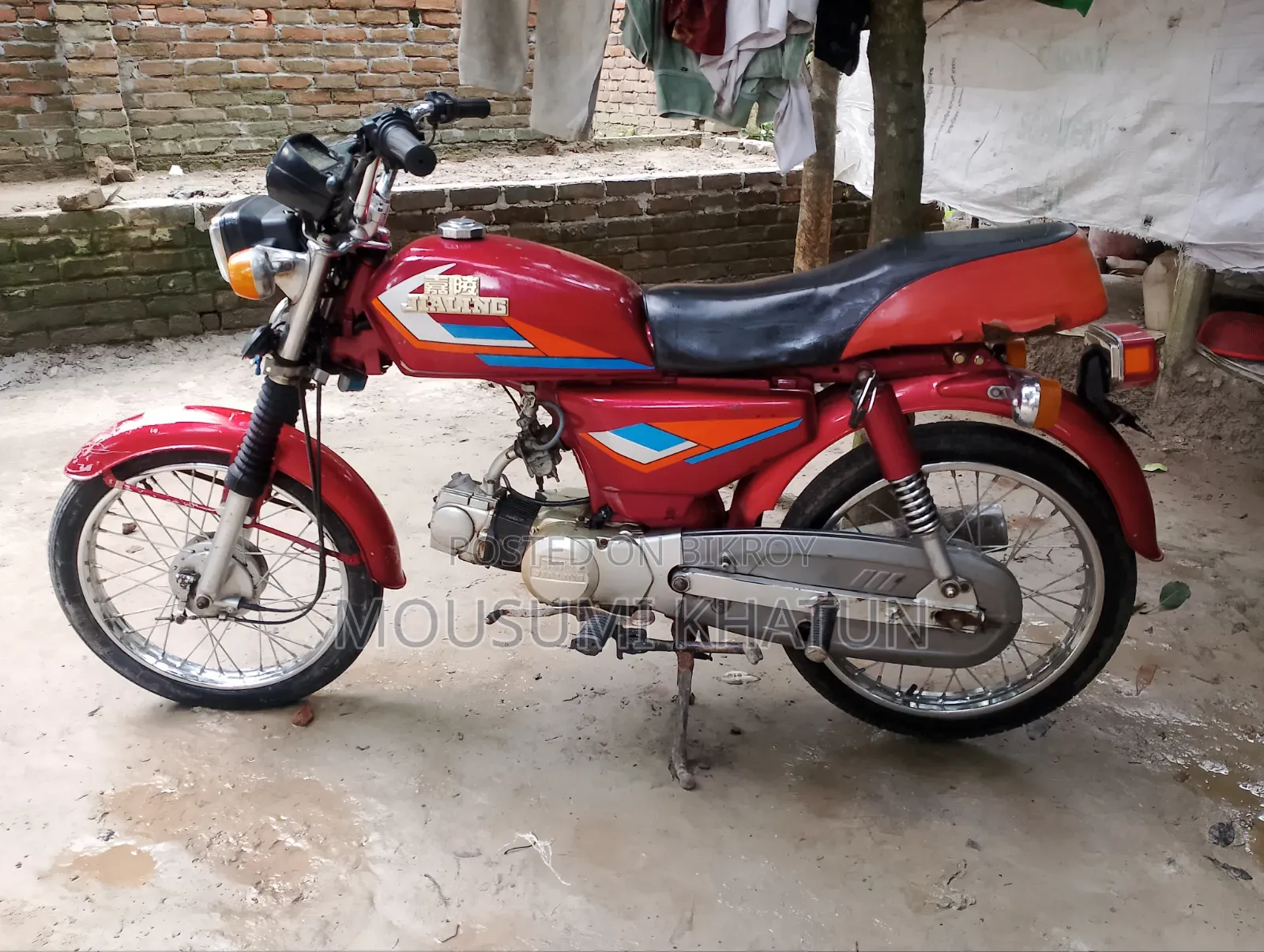 Jialing JL110-31 2002 Red