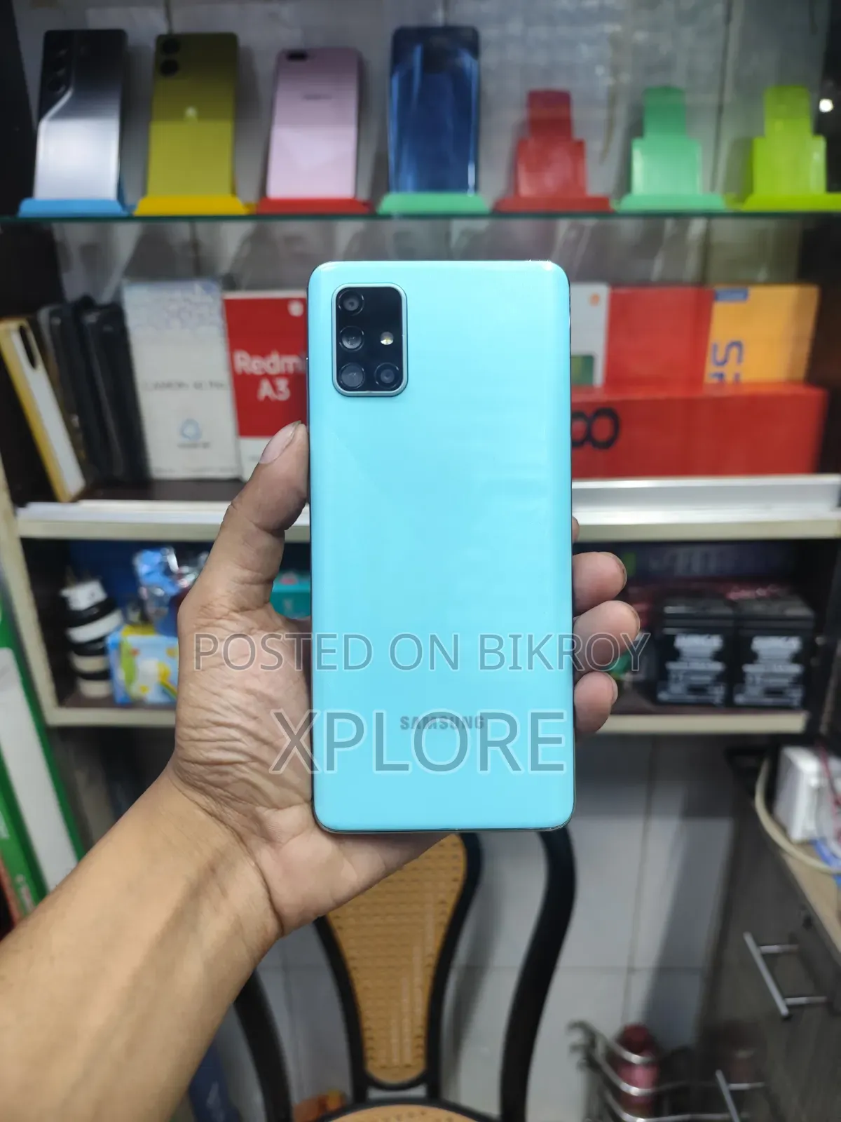 Samsung Galaxy A71 128 GB Blue