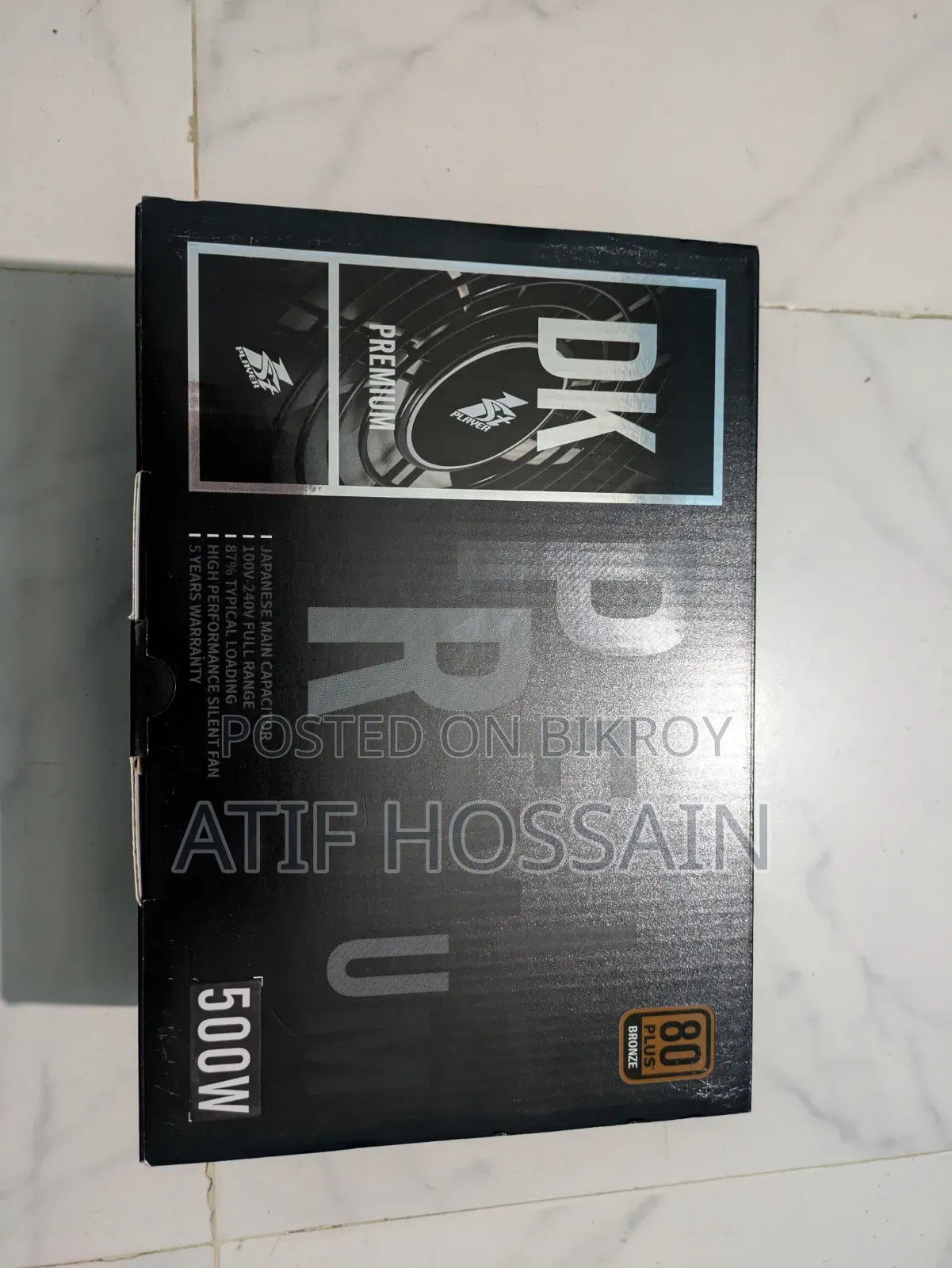 পাওয়ার সাপ্লাই (ফার্স্ট প্লেয়ার ডিকে ৫০০ডব্লিউ পিএসইউ)
