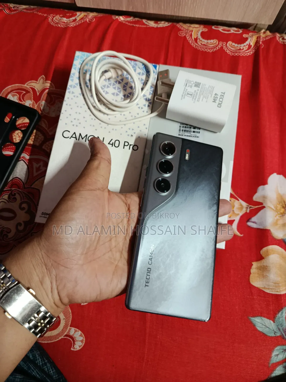 Tecno Camon 40 Pro 5G 256 GB Black
