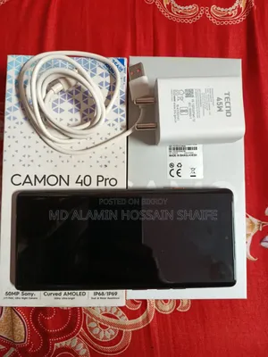 Tecno Camon 40 Pro 5G 256 GB Black