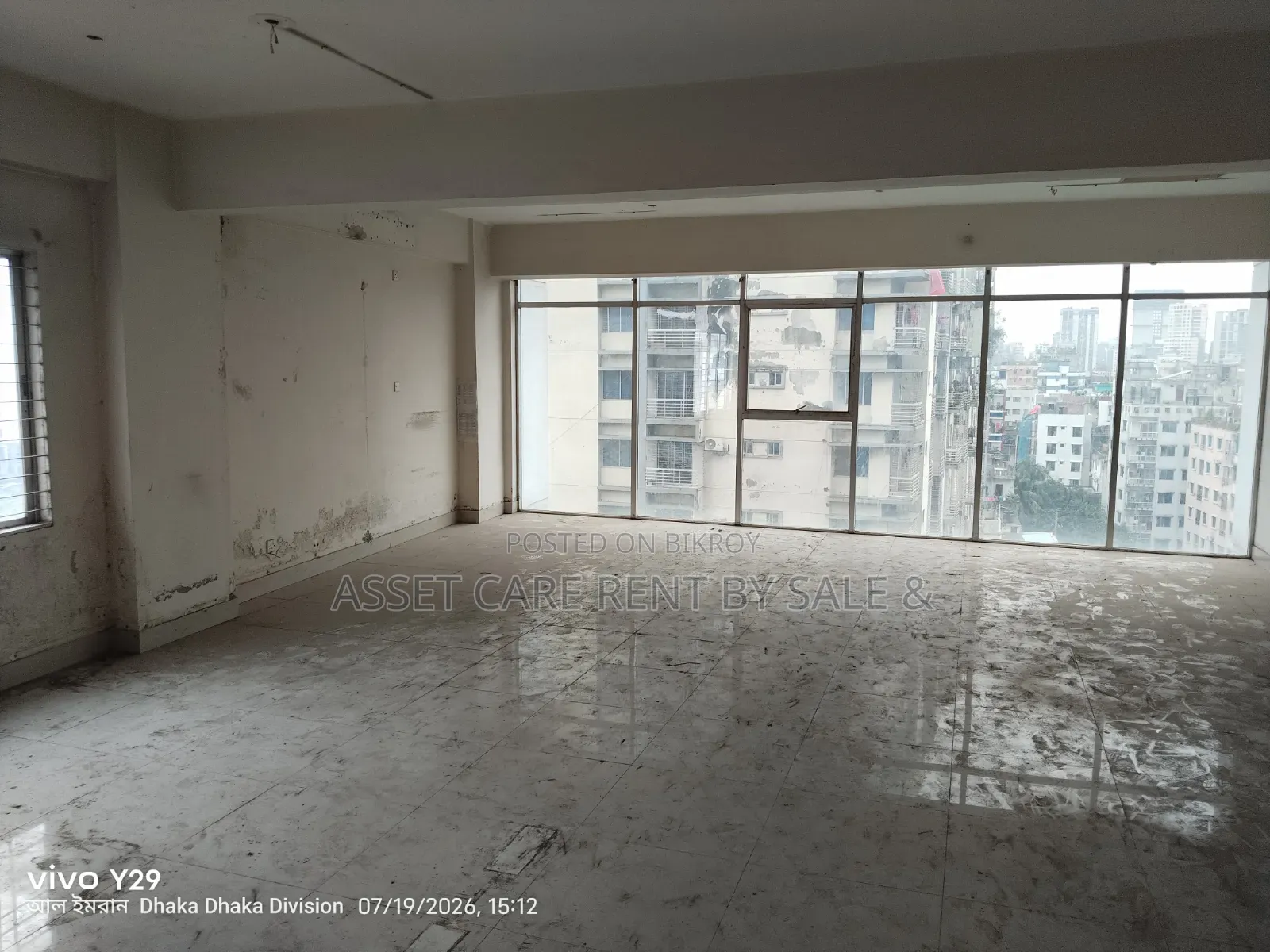 1300-SQF Commercial Space Rent # Badda Link Road
