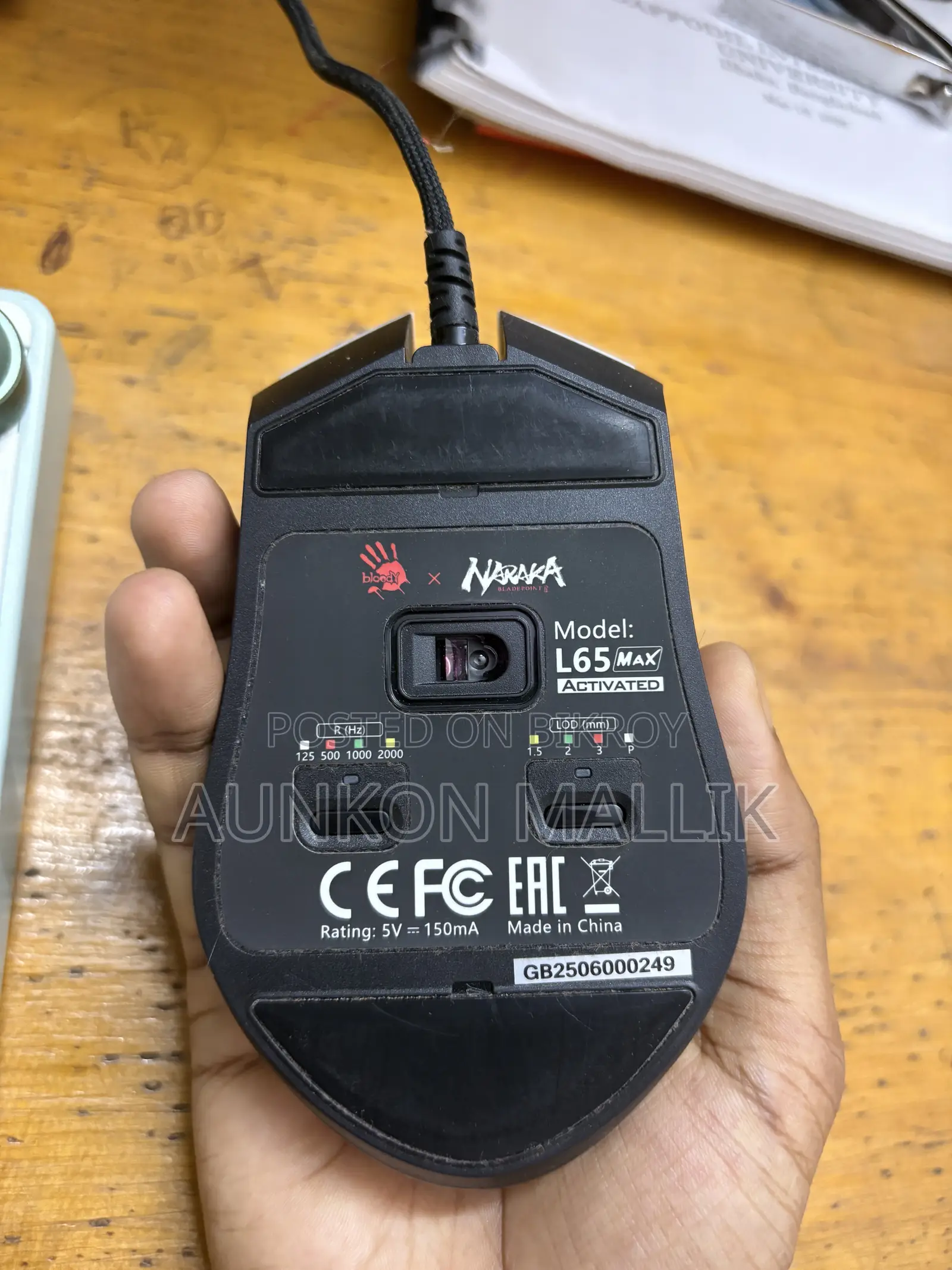 Royal Kludge R75 (Keyboard) and Bloody L65 Max NARAKA (Mouse)