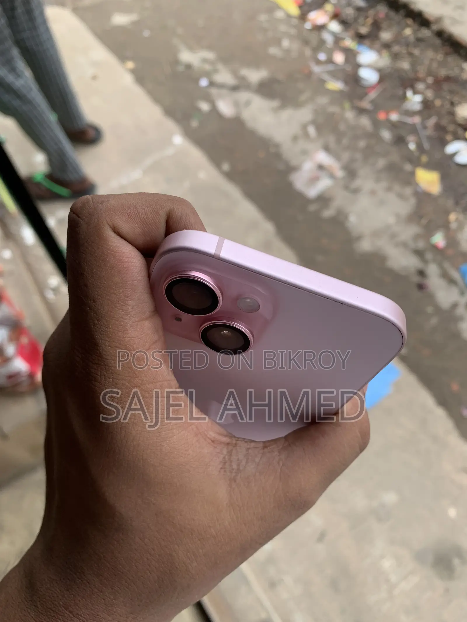 নতুন অ্যাপল আইফোন ১৫ ১২৮ জিবি গোলাপি