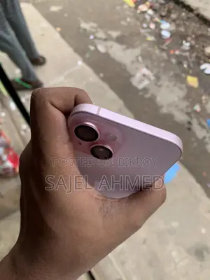 নতুন অ্যাপল আইফোন ১৫ ১২৮ জিবি গোলাপি