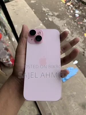 নতুন অ্যাপল আইফোন ১৫ ১২৮ জিবি গোলাপি
