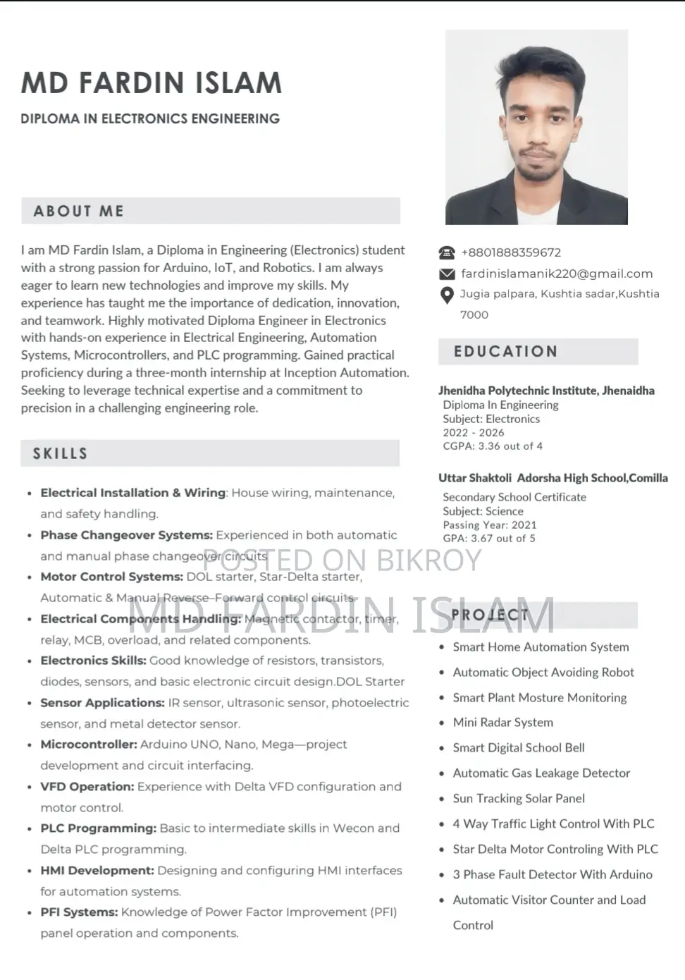 Computing It Cv