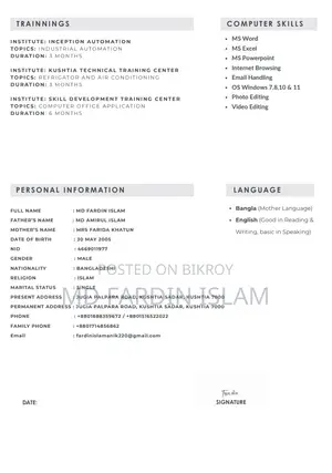 Computing It Cv