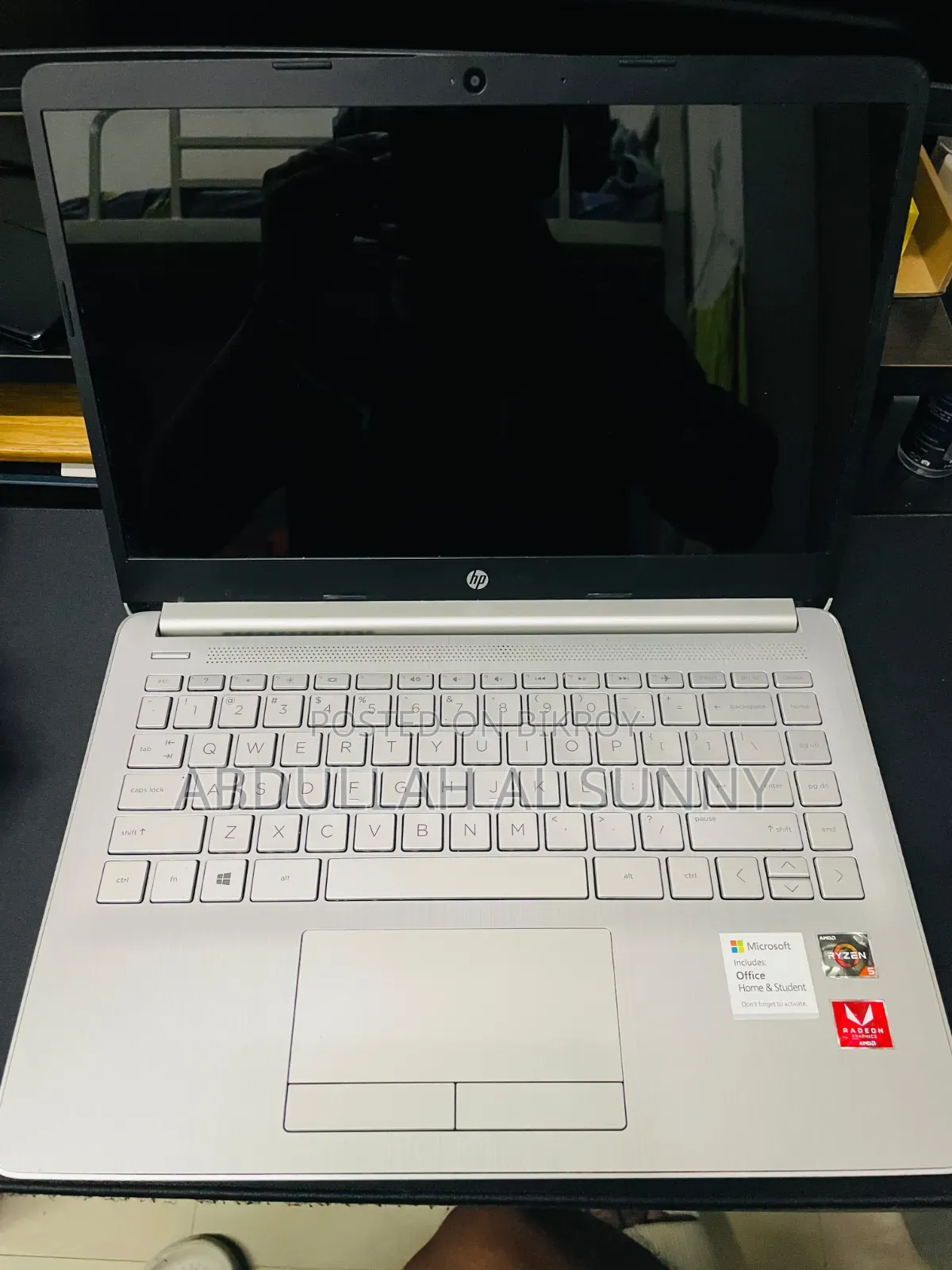 Laptop HP 14S 8GB AMD Ryzen 5 256GB SSD