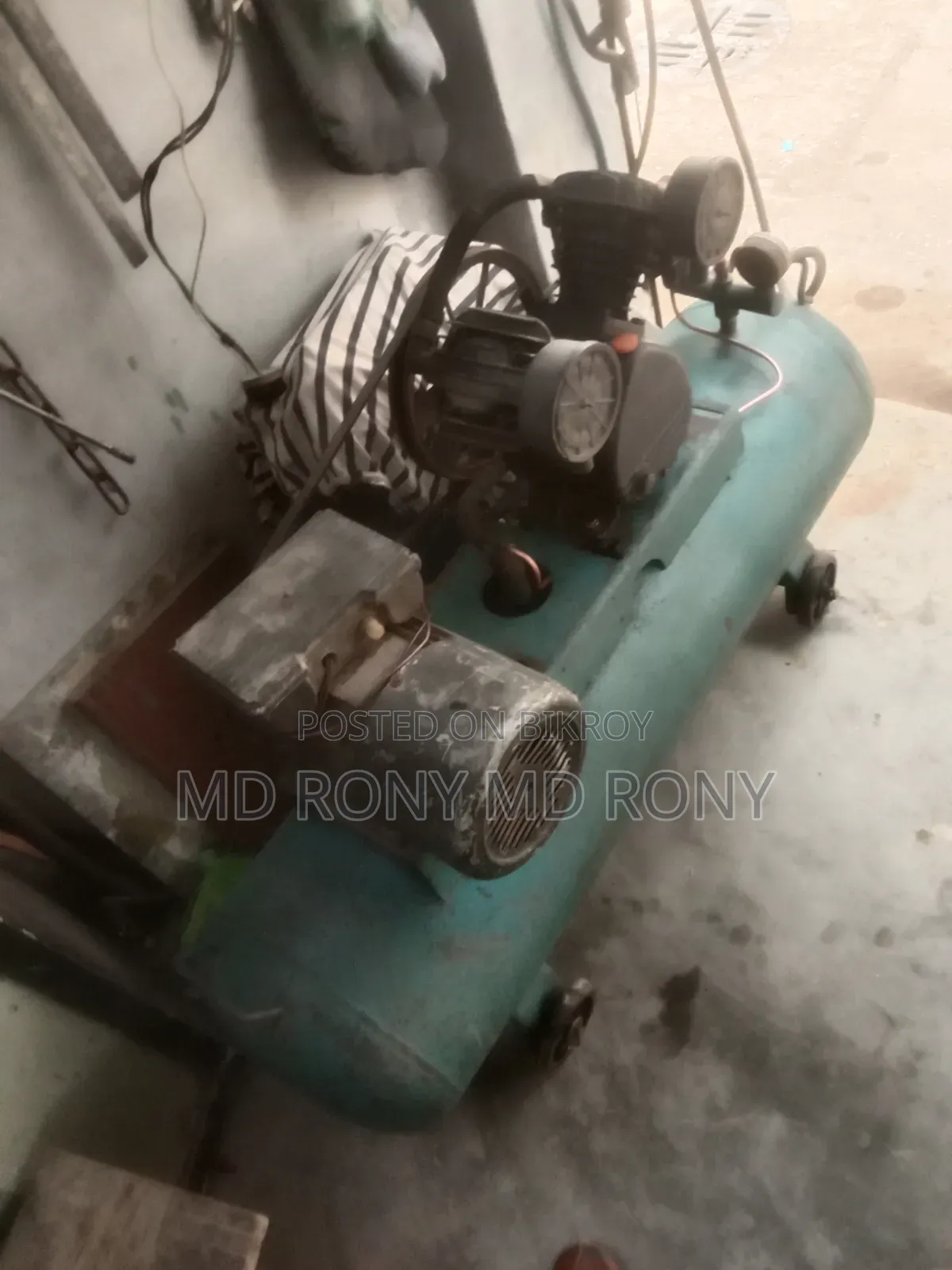 An air pump will be sold