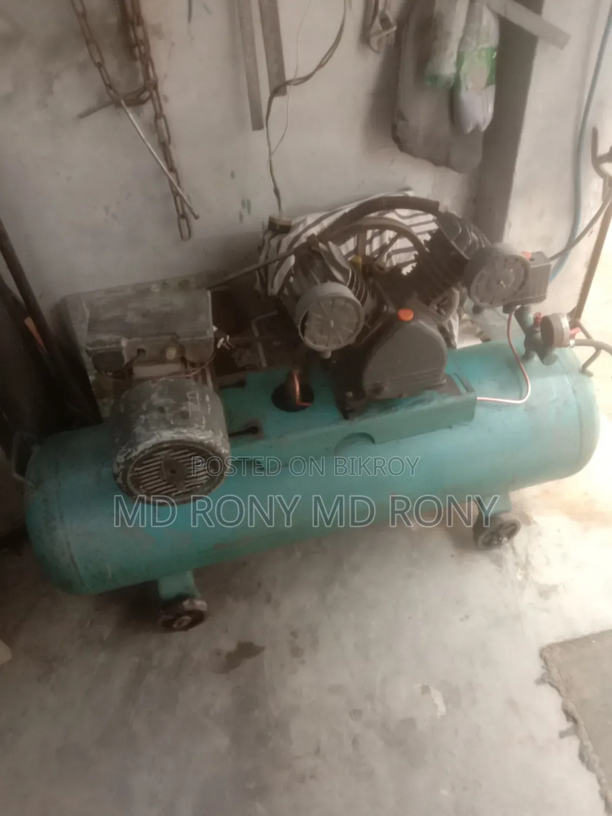 An air pump will be sold