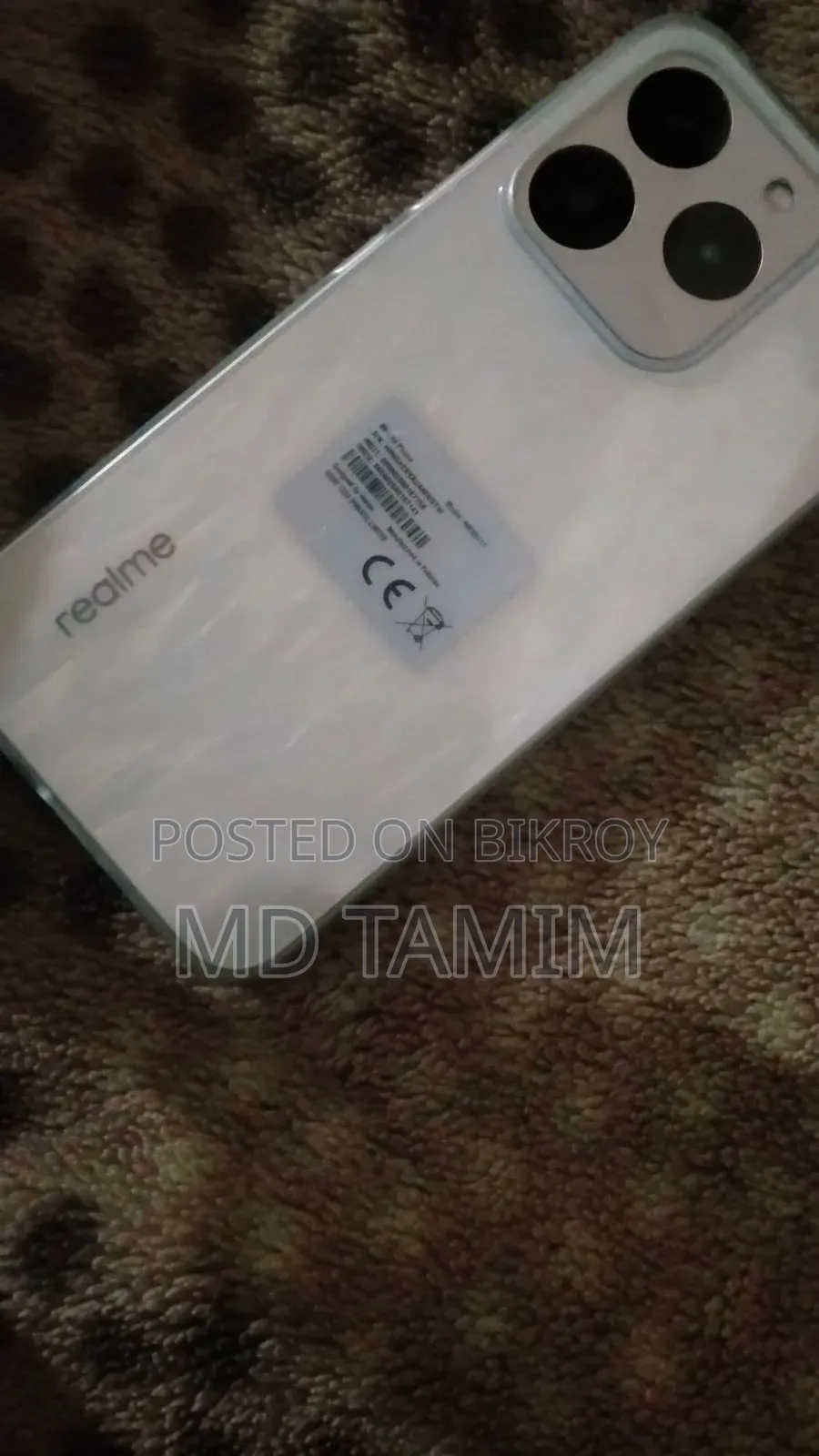 রিয়েলমি ১৫টি ২৫৬ জিবি হোয়াইট