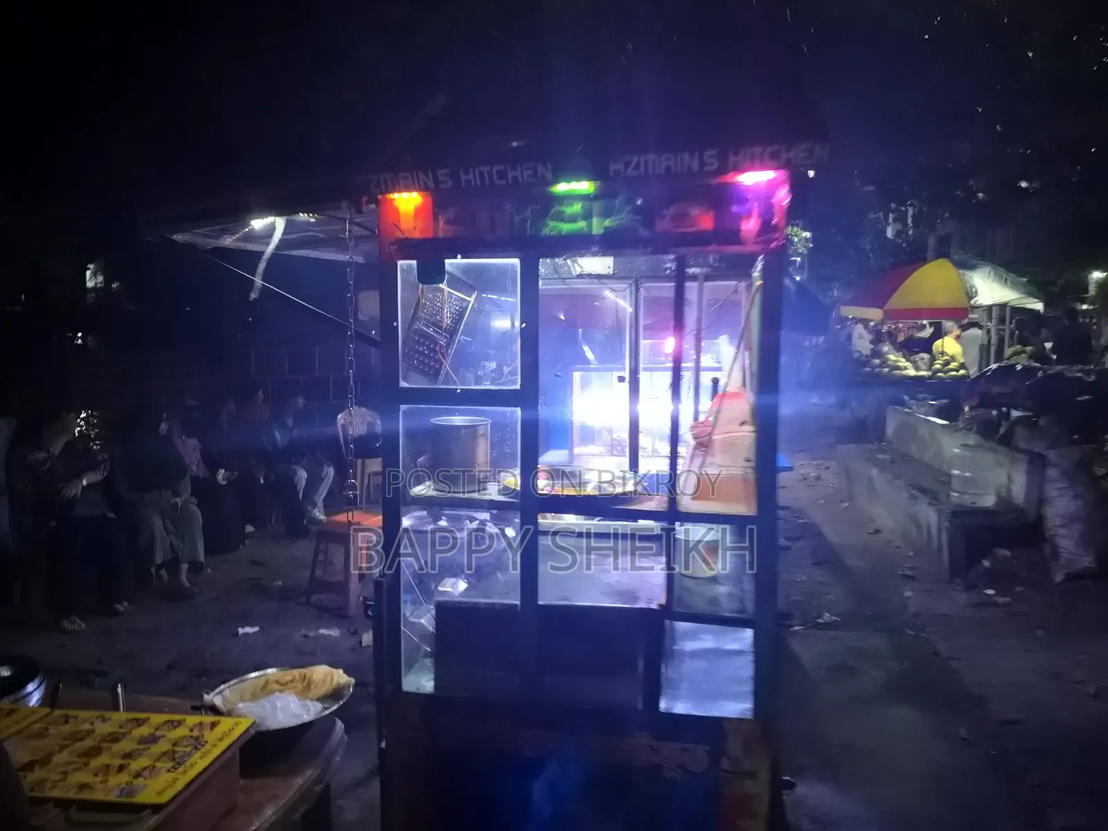 Assalamu Alaikum. An active/used Food Cart will be sold