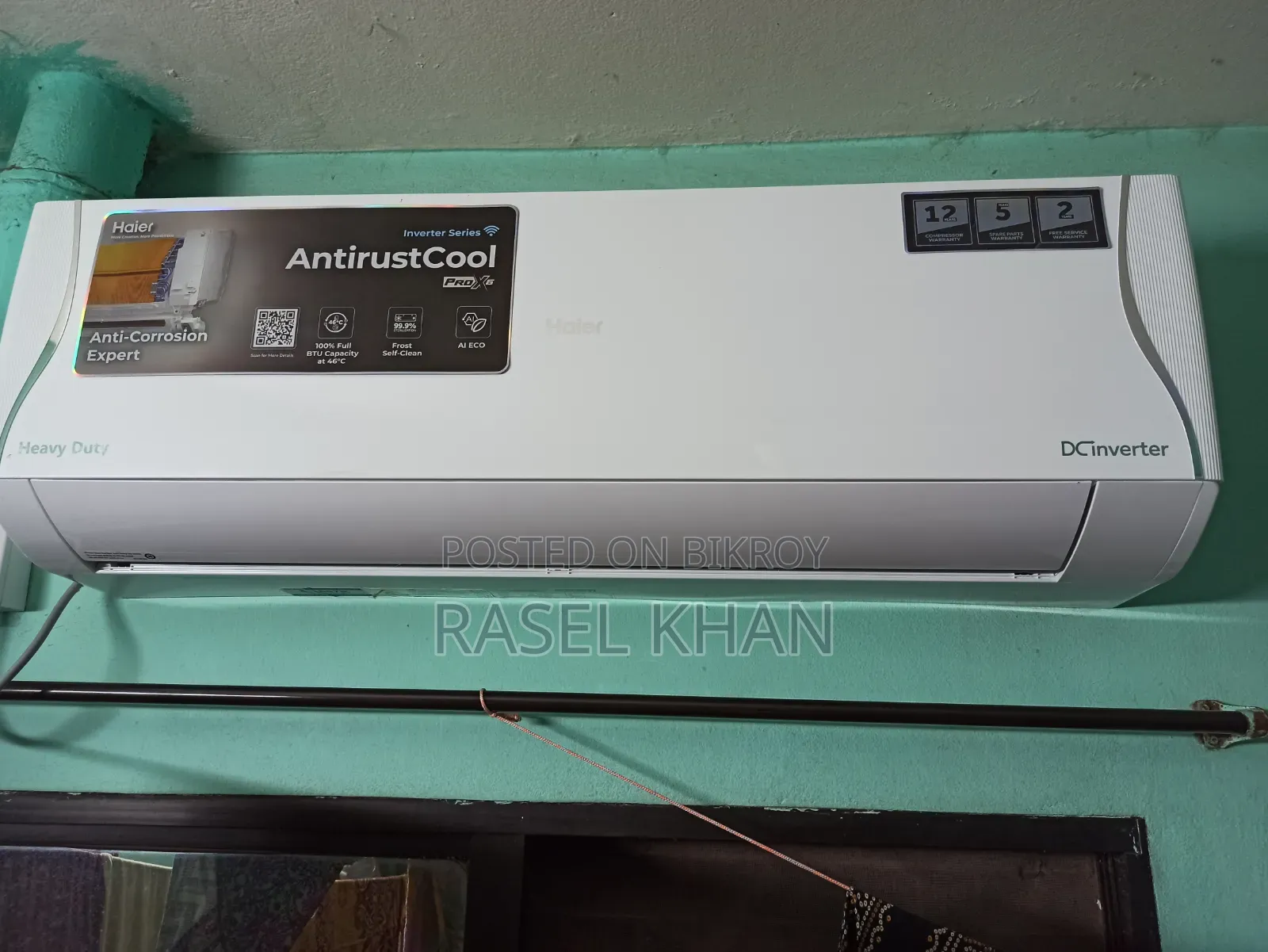 1.6 Ton Antitrust Cool AC Haier DC Inverter