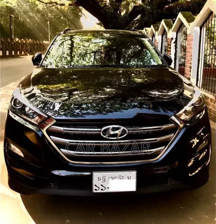 Hyundai Tucson Limited All Wheel Drive 2017 Black