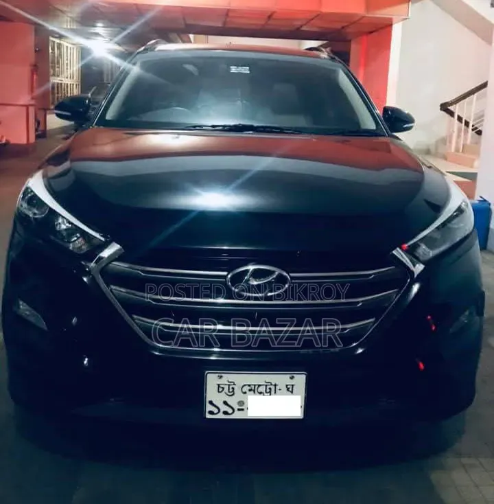 Hyundai Tucson Limited All Wheel Drive 2017 Black