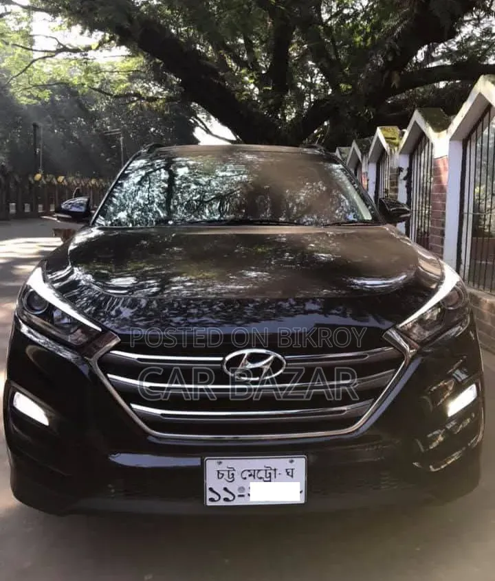 Hyundai Tucson Limited All Wheel Drive 2017 Black