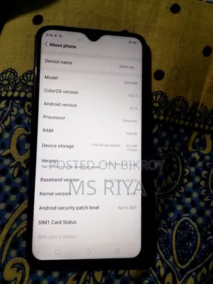 Oppo A5 32 GB Black