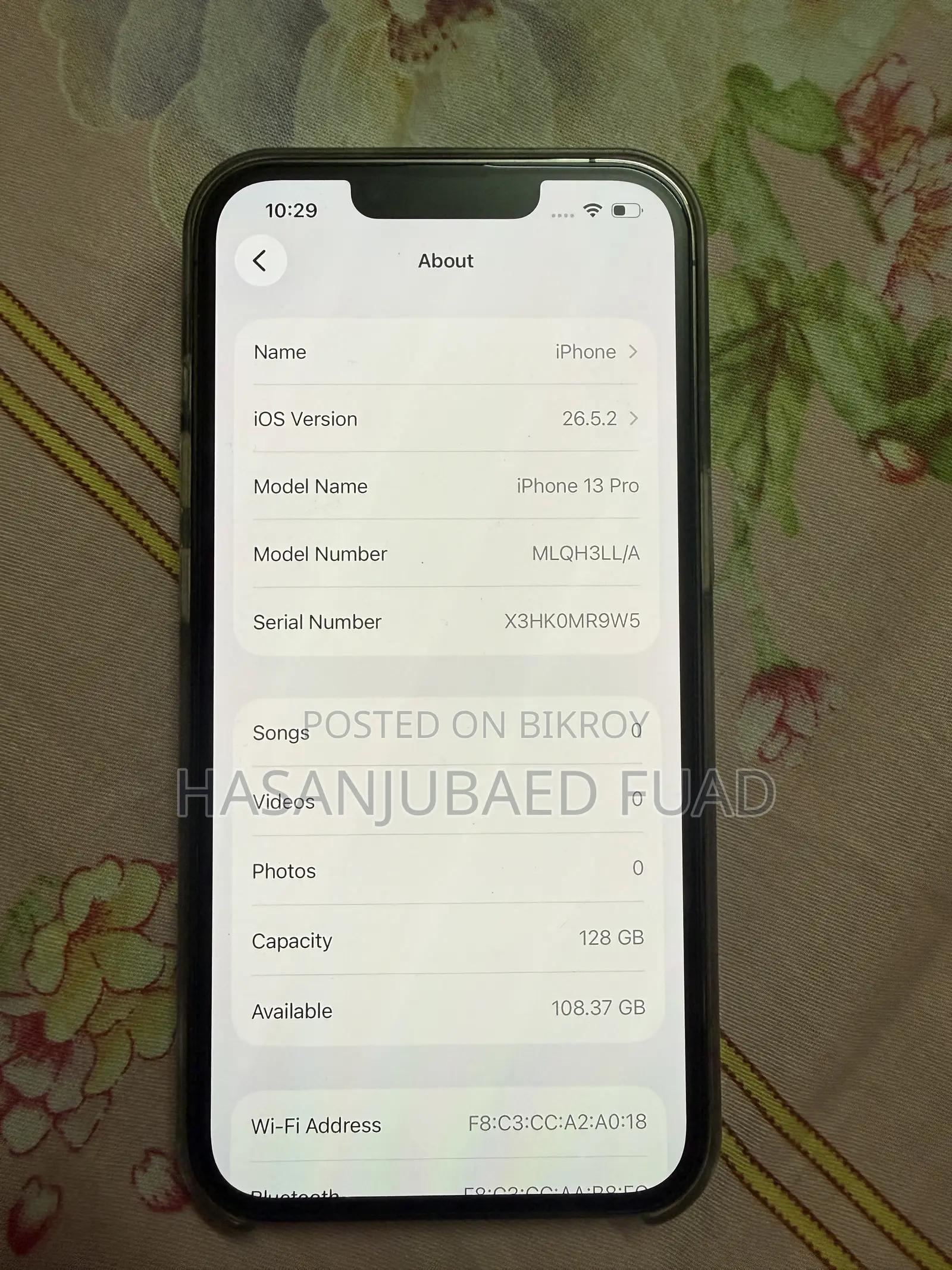Apple iPhone 13 Pro 128 GB Black