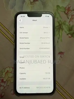 Apple iPhone 13 Pro 128 GB Black