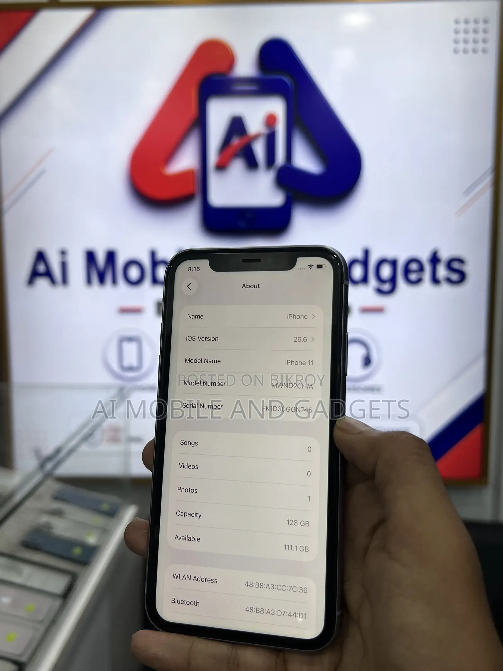 অ্যাপল আইফোন ১১ ১২৮ জিবি