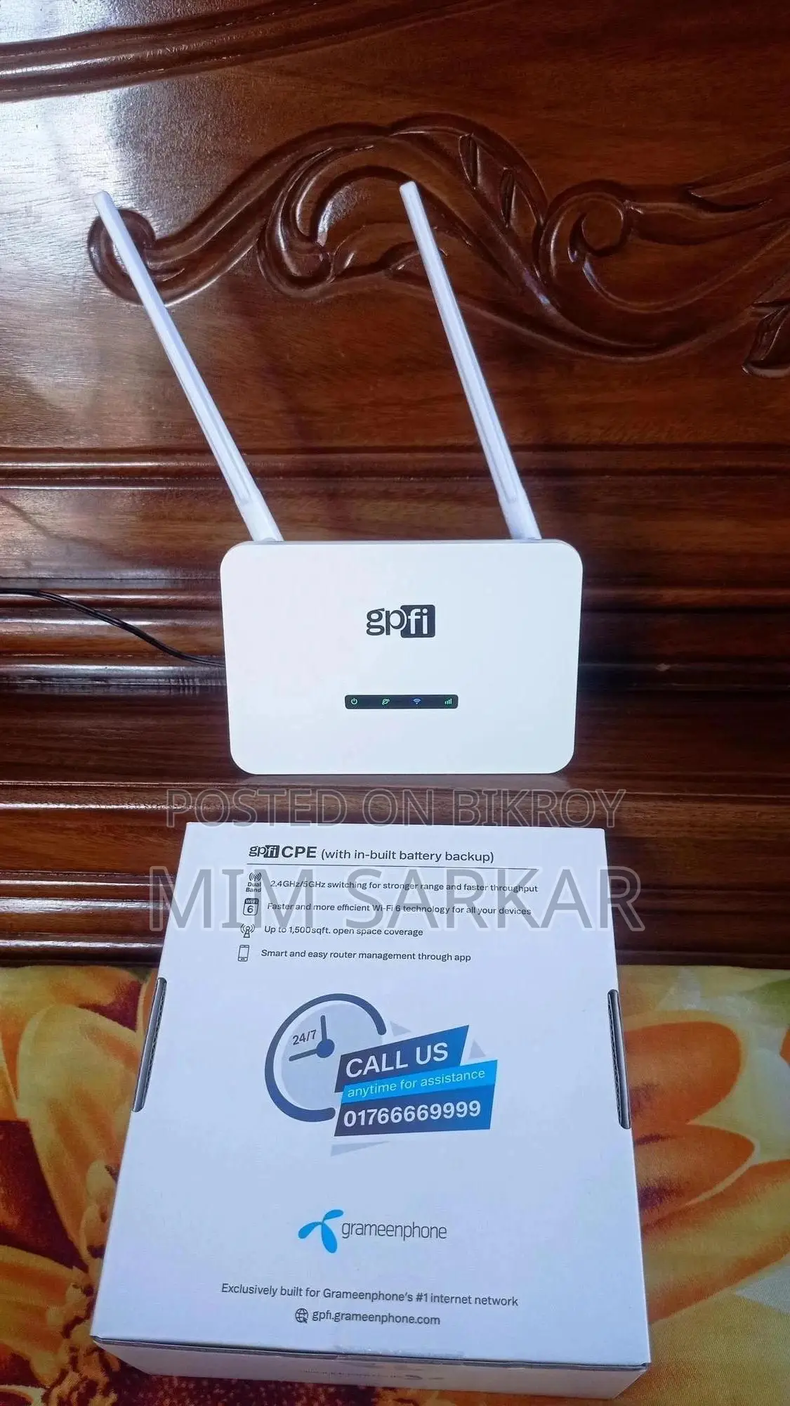 GPFI Unlimited Router – Unlimited Net Until 28 Aug | Almost New