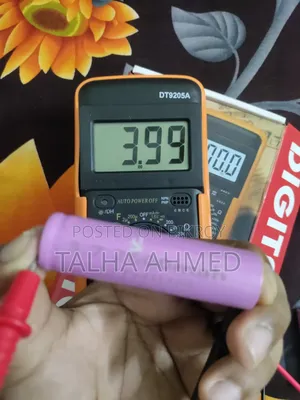 Lithium 18650 Battery(3pcs), 3.7 V, 100% Original Product