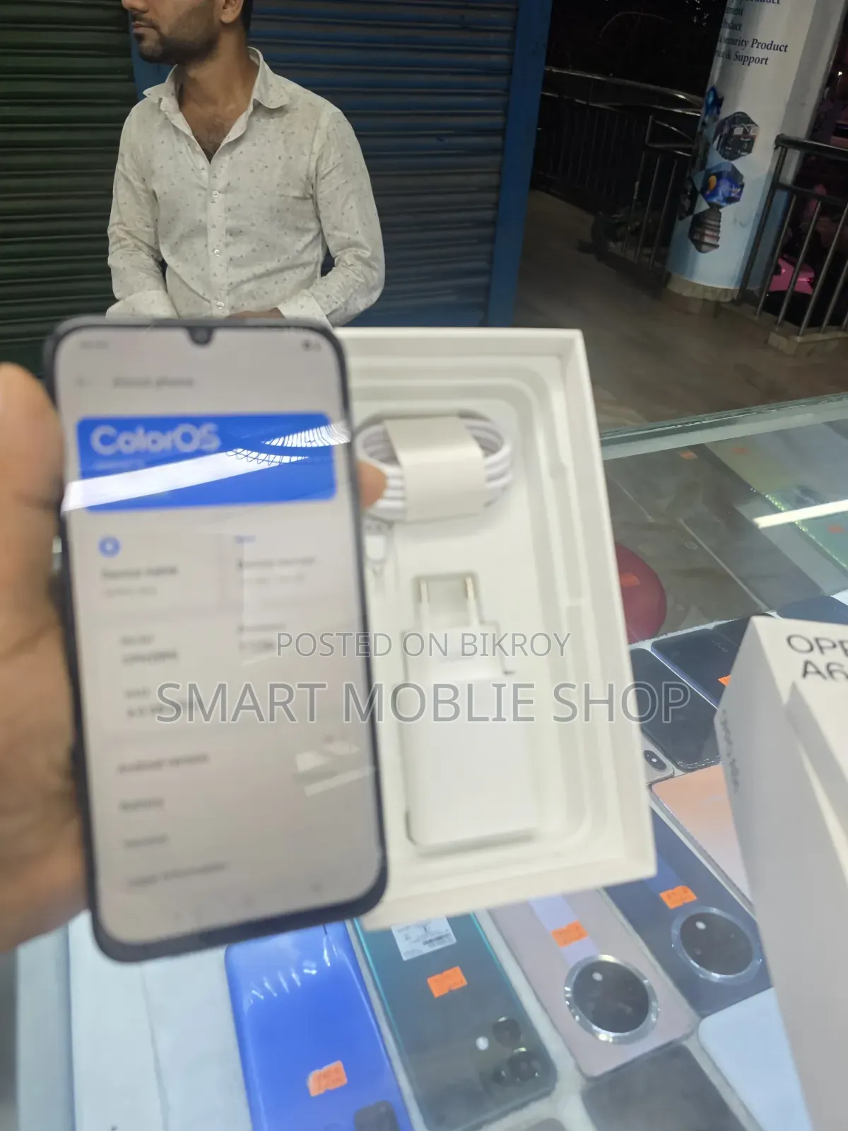 Oppo A6c ১২৮ জিবি পার্পল