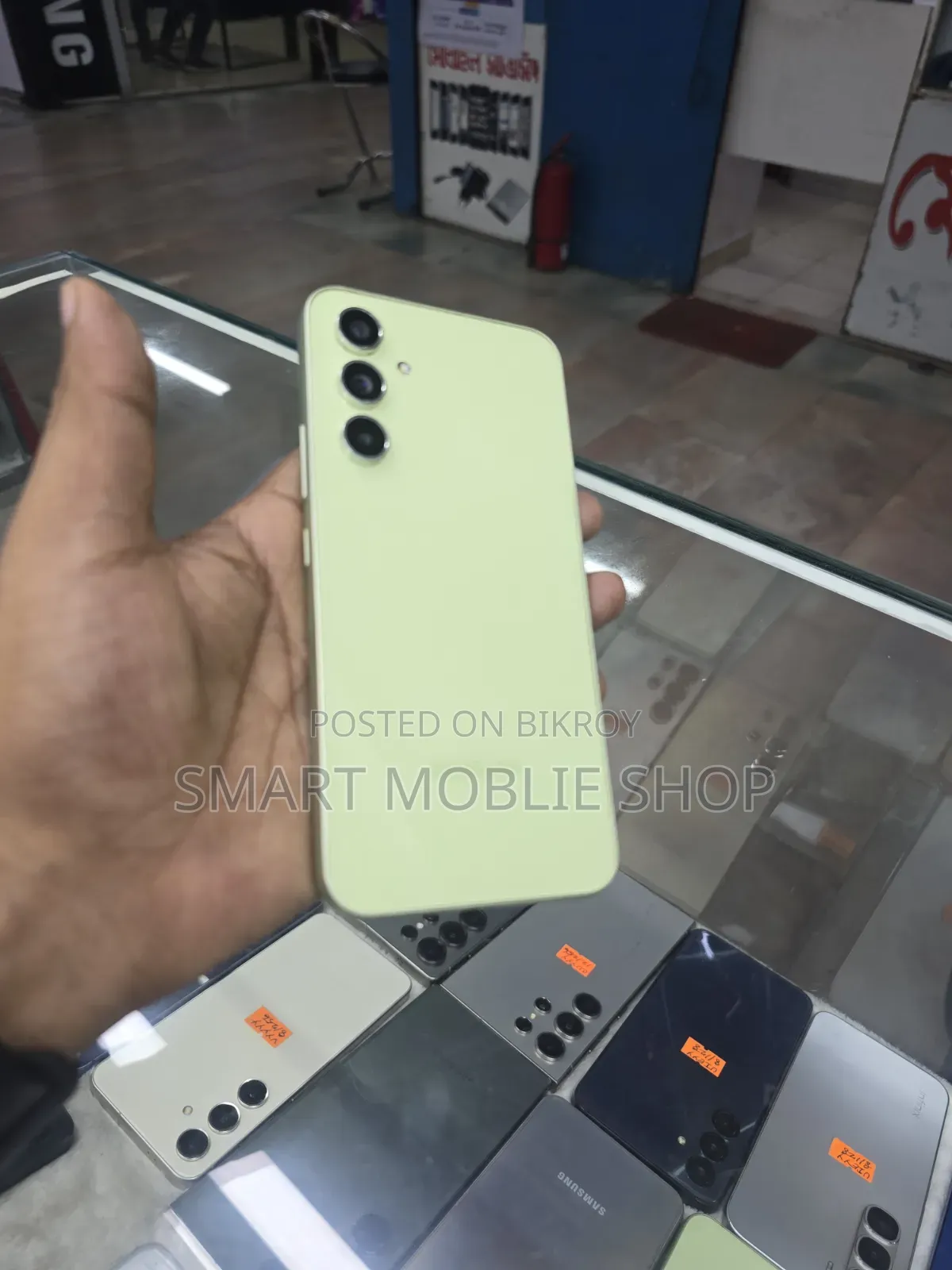 স্যামসাং গ্যালাক্সি এ৫৪ ৫জি ২৫৬ জিবি গ্রিন