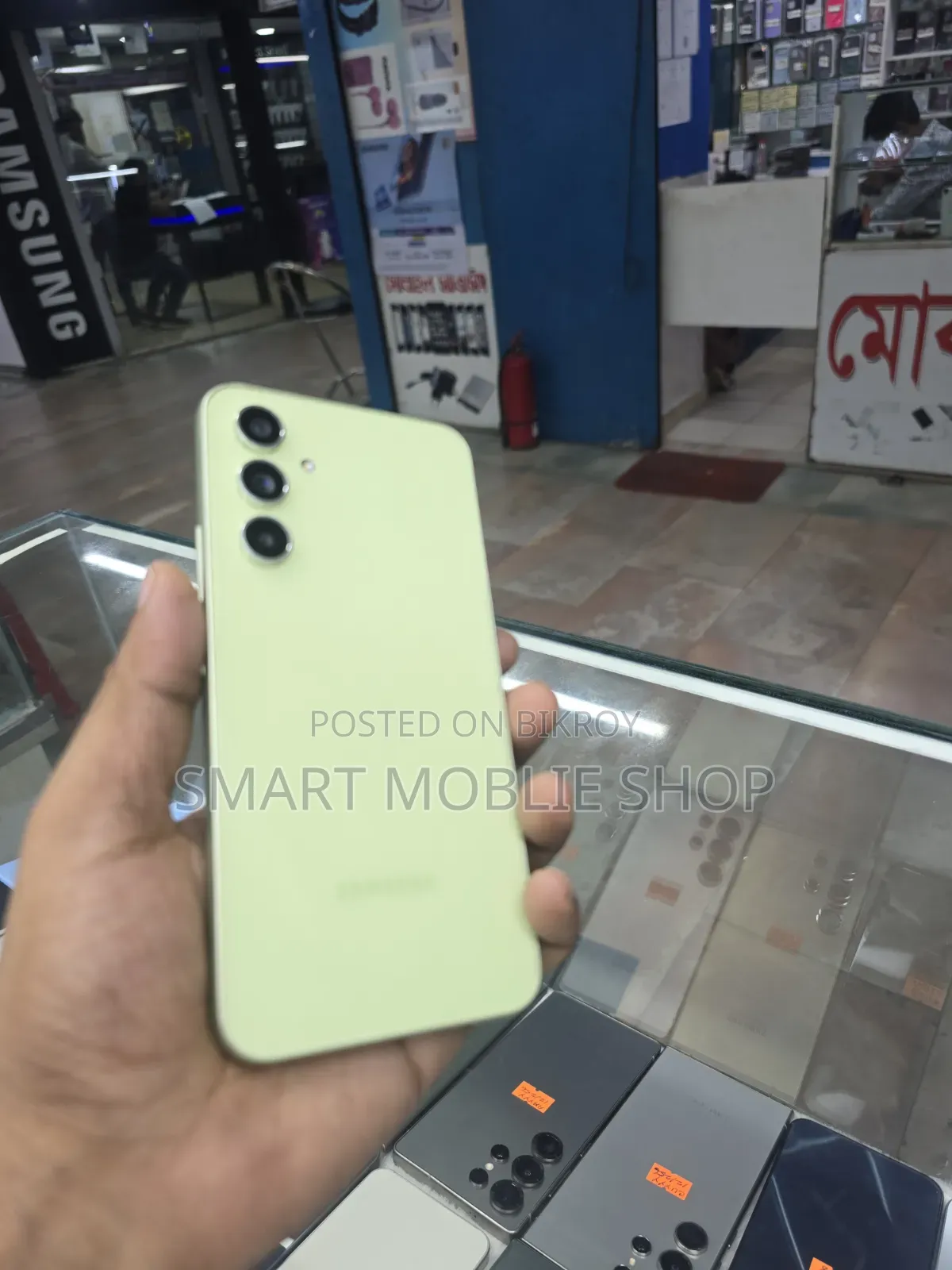 স্যামসাং গ্যালাক্সি এ৫৪ ৫জি ২৫৬ জিবি গ্রিন