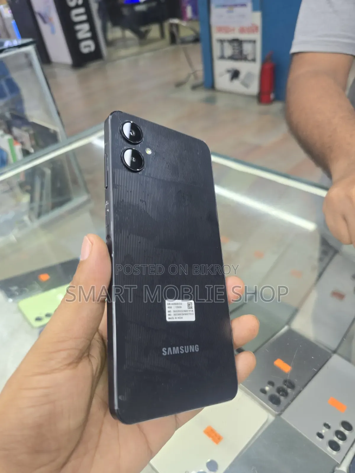 স্যামসাং গ্যালাক্সি এ০৬ ১২৮ জিবি ব্ল্যাক