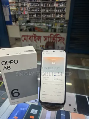 New Oppo A6 128 GB Graphite