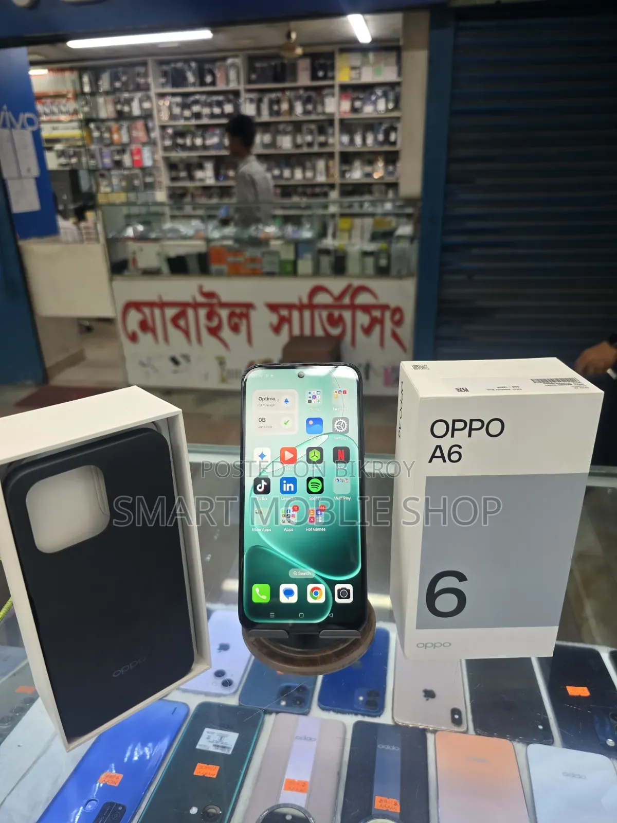 New Oppo A6 128 GB Graphite