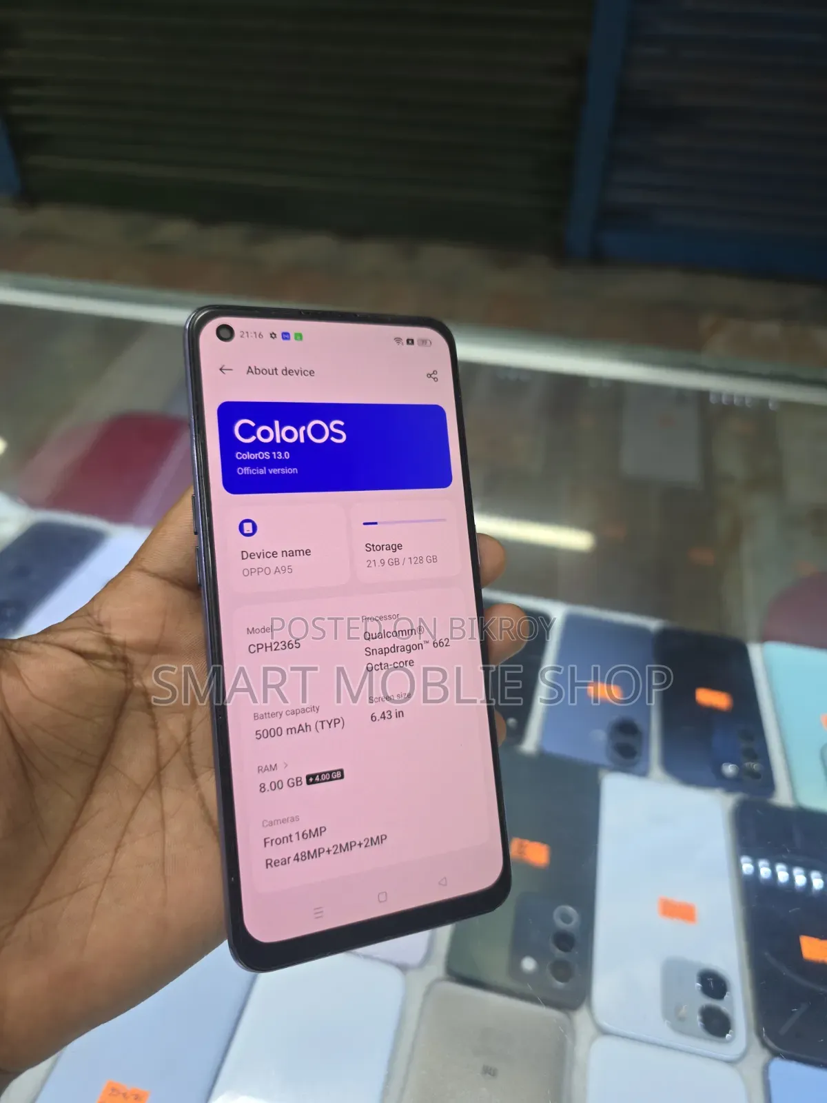 Oppo A95 128 GB Black