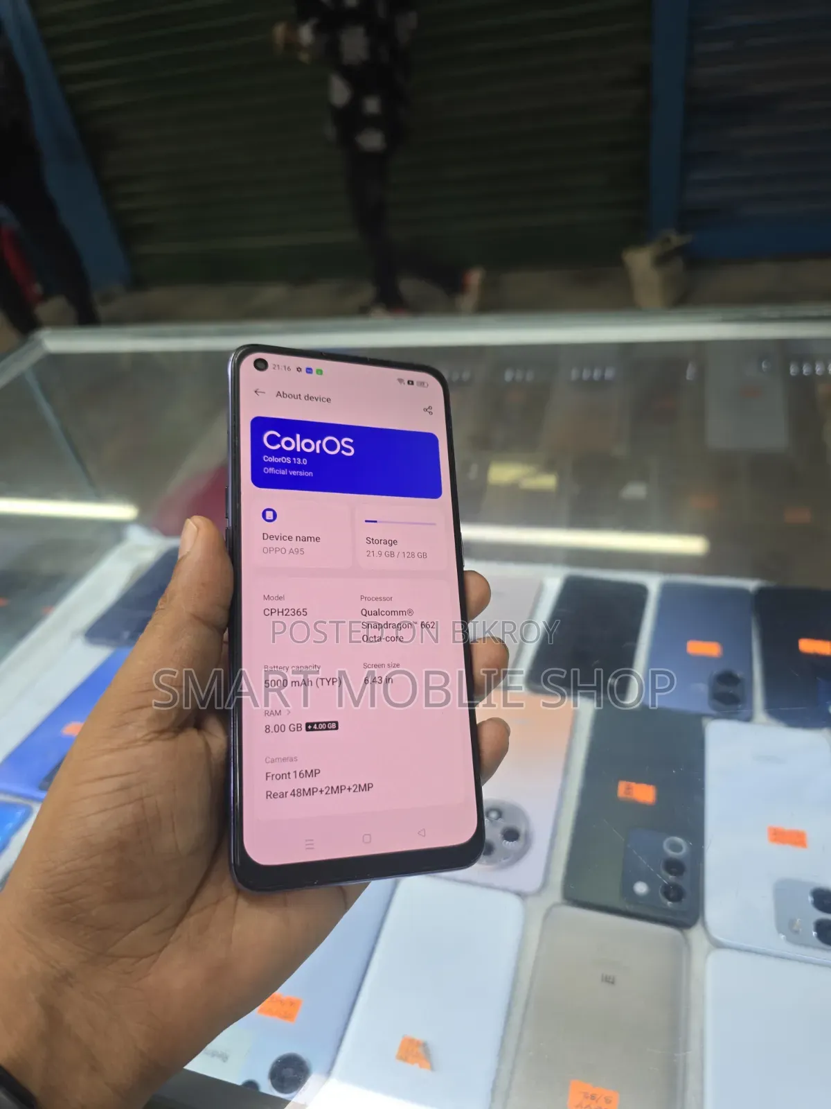 Oppo A95 128 GB Black