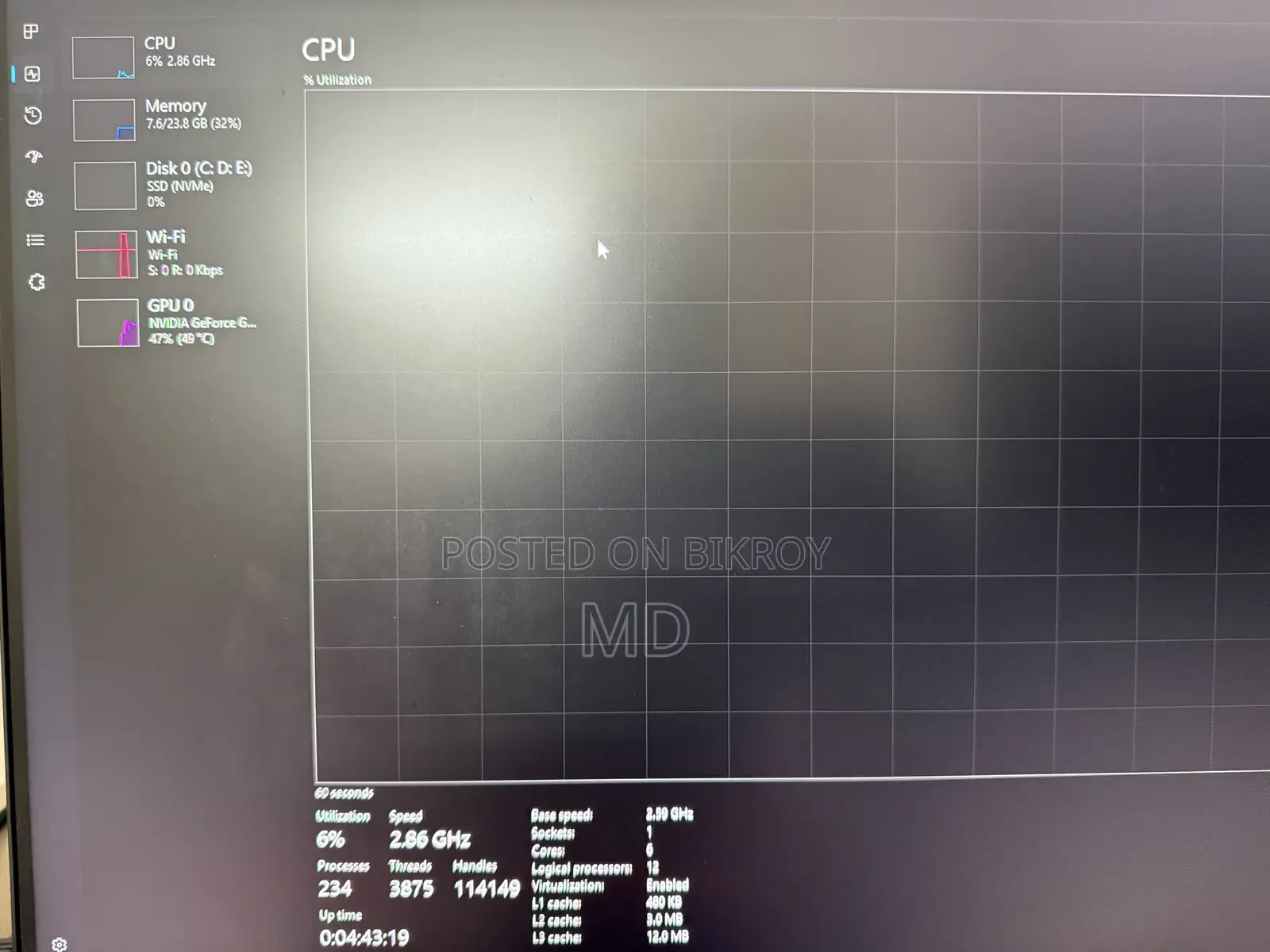 Desktop Computer Asus TUF Gaming FX10CP 24GB Intel Core i5 SSD 1T