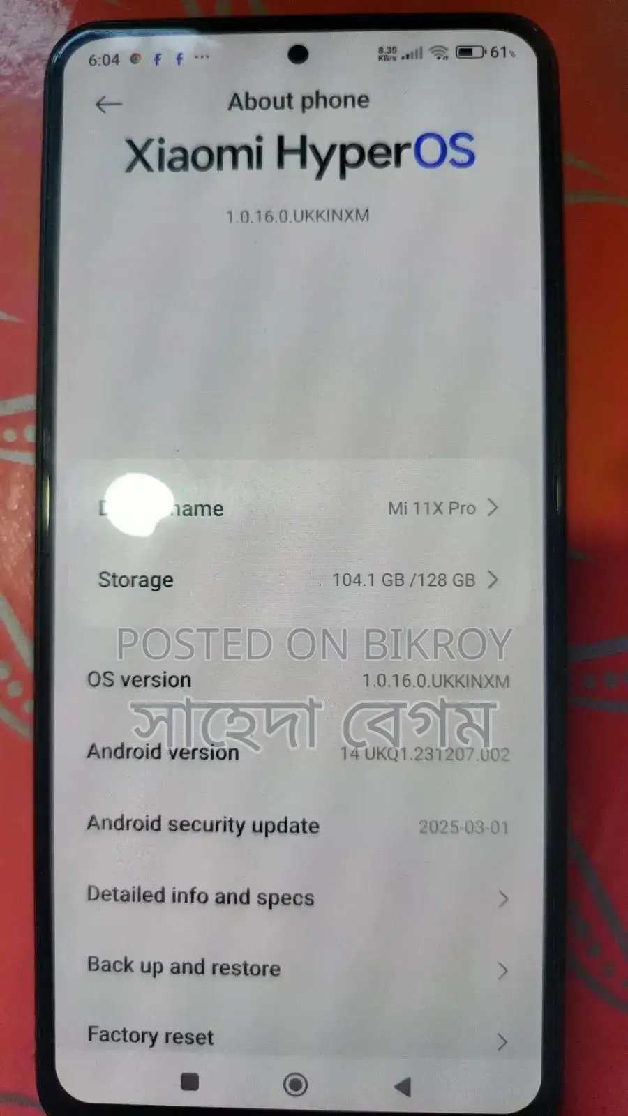 Xiaomi Redmi Note 11 128 GB Black