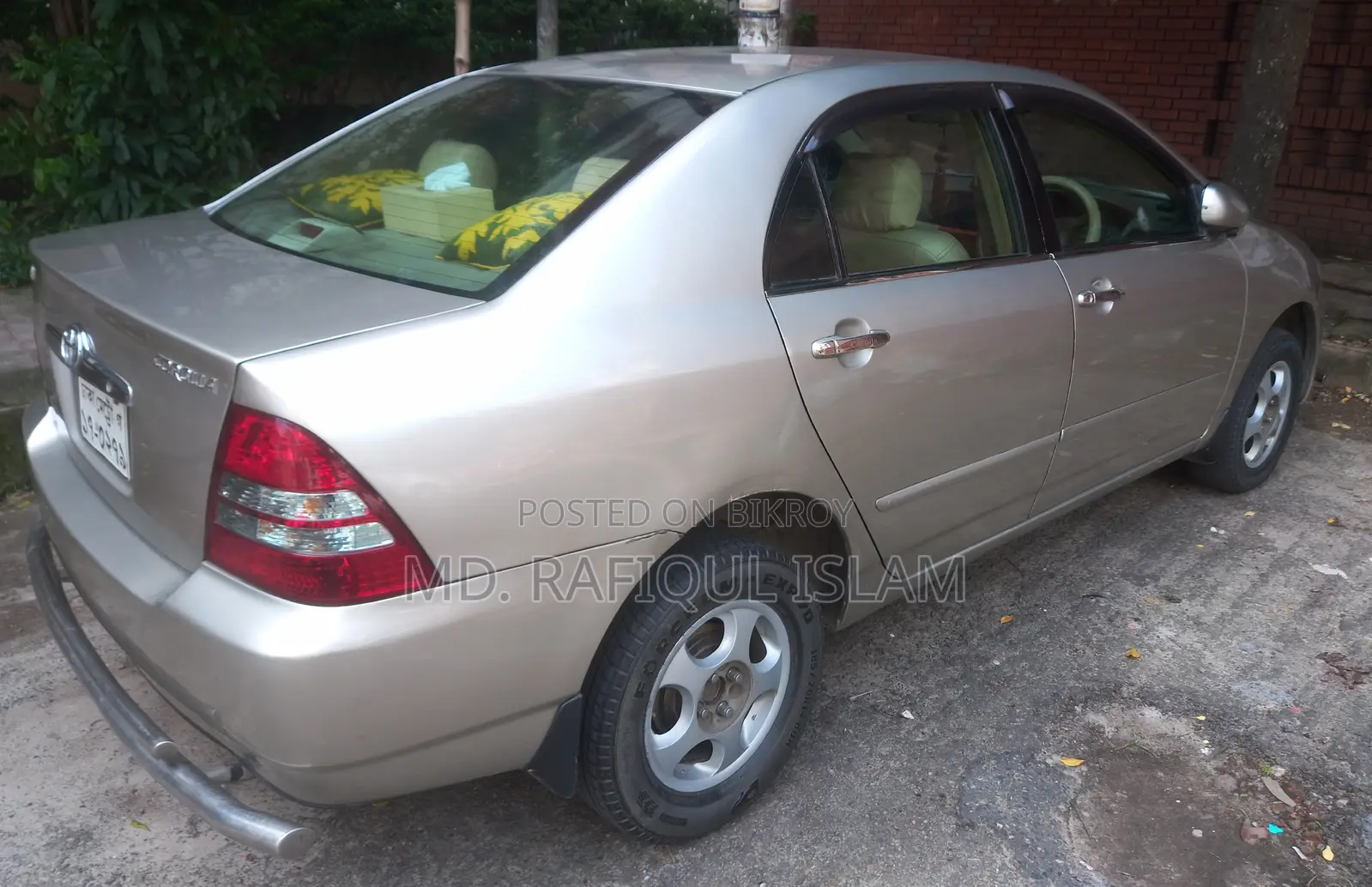 Toyota Corolla 2001 Beige