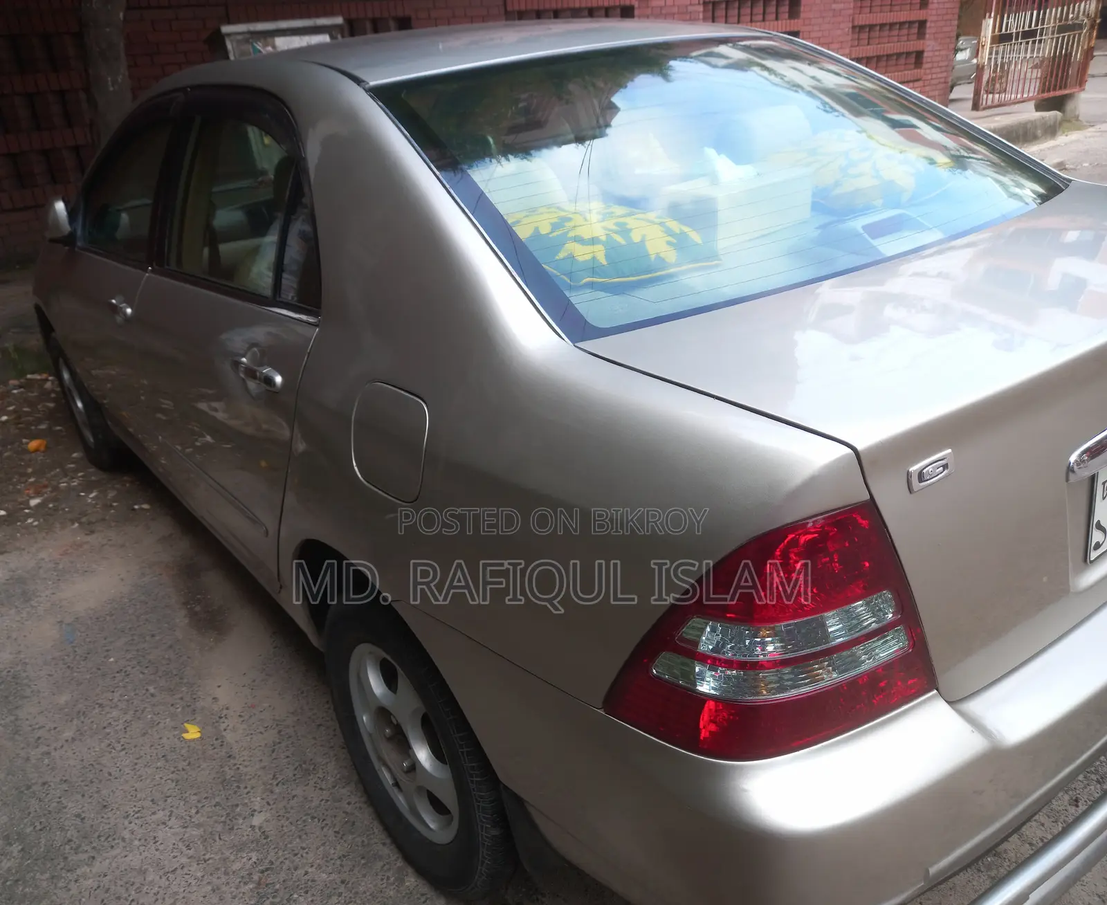 Toyota Corolla 2001 Beige