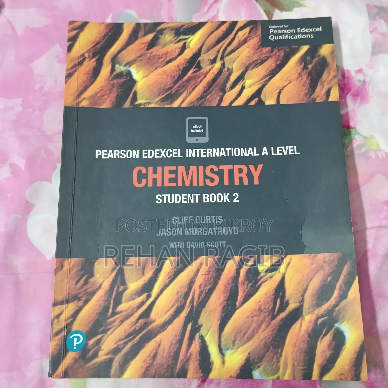 Pearson Edexcel Ial Chemistry Student Book 2