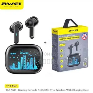 Awei T53 ANC Active Noise Cancellation Wireless Bluetooth Earbuds