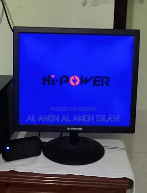 একটি মনিটর ও একটি হার্ডডিস্ক(৫০০ জিবি)