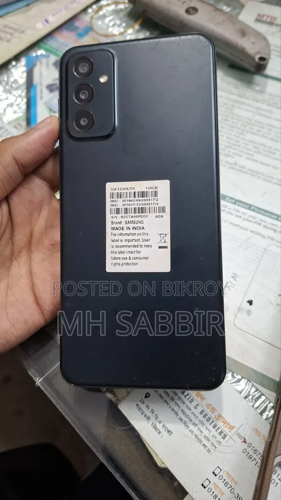 Samsung Galaxy F23 128 GB Gray
